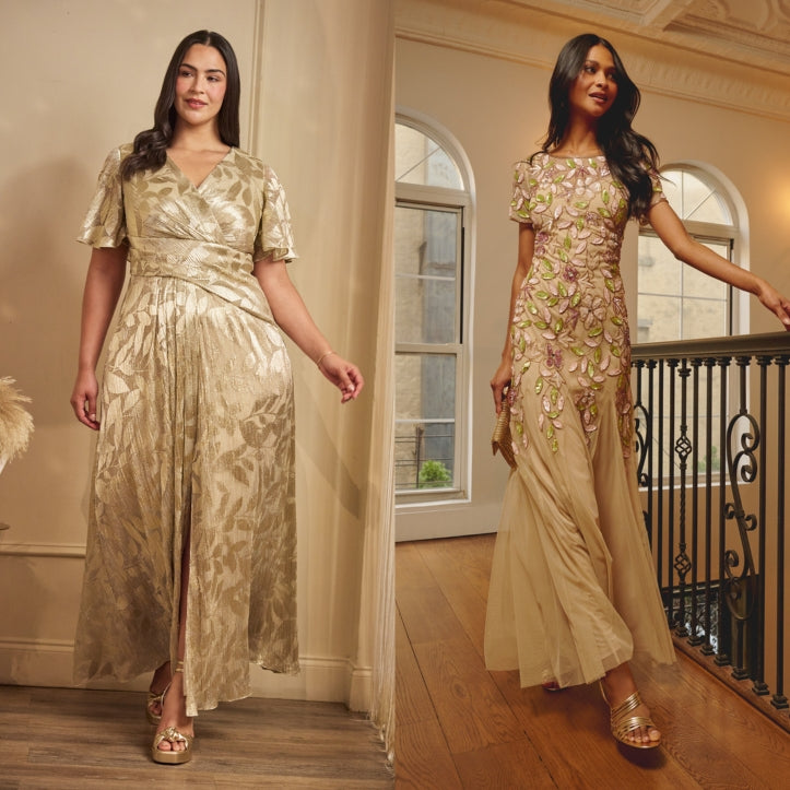 julian gold mother of the bride dresses Gold Mother-of-the-Bride Dresses and Mother-of-the-Groom Gowns