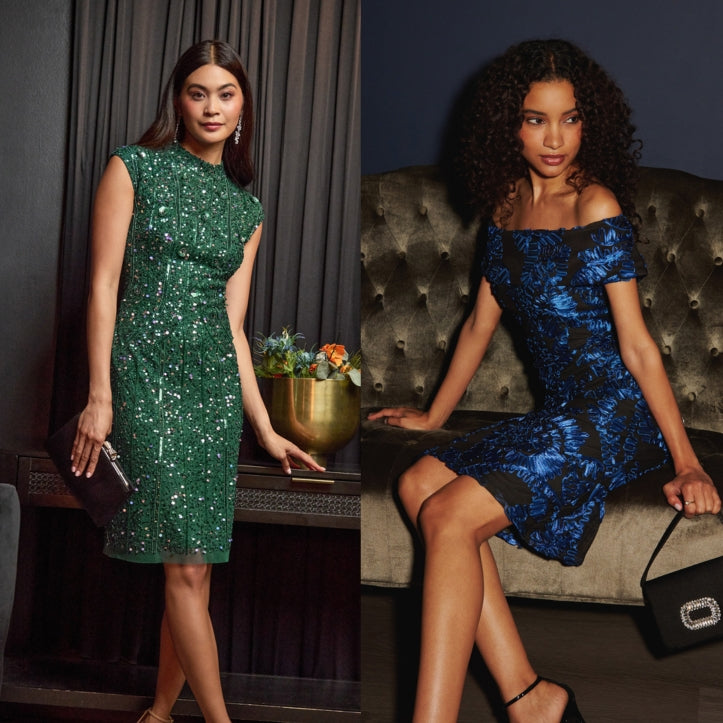 Knee-Length Cocktail Dress Guide: Outfits Ideas - Adrianna Papell Knee-Length Cocktail Dress Guide: Outfits Ideas - Adrianna Papell