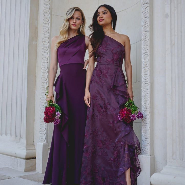 Purple Bridesmaid Dress Guide: Styles, Shades & Ideas - Adrianna Papell Purple Bridesmaid Dress Guide: Styles, Shades & Ideas - Adrianna Papell