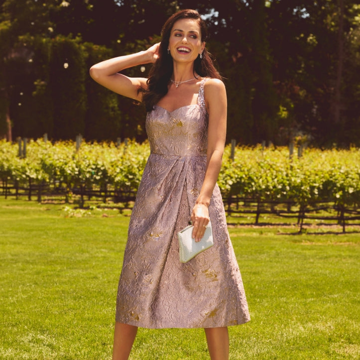 The Best Dresses to Wear as a Guest to a Fall Rehearsal Dinner – Adrianna Papell