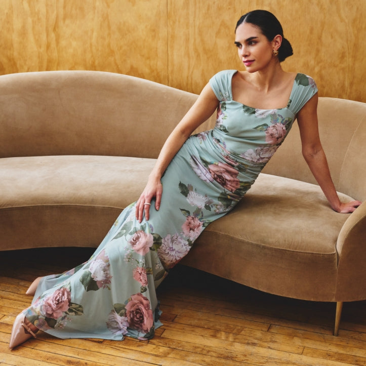 sage green dress wedding guest Highly elastic waist for a flattering silhouette Sage Green Wedding Guest Dresses: