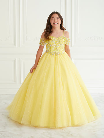 Beaded and Tulle A-Line Gown 1