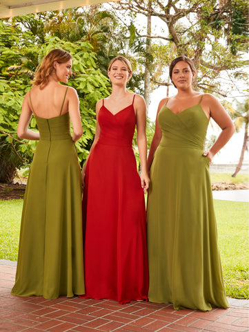 Classic Chiffon Gown 1