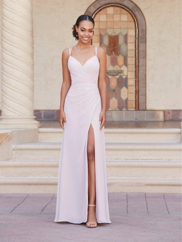 Sweetheart Neckline Chiffon Gown 1