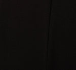Long Sleeve Crepe Jumpsuit With Tuxedo Collar In Black 6