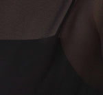 Chiffon Blouson Midi Dress With Flutter Sleeves In Black 6