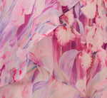 Floral-Printed Chiffon Short Dress In Pink Multi 6