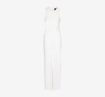 Sleeveless Asymmetrical Jumpsuit In Ivory 5