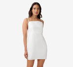 Sequined Sheath Short Cocktail Dress In Ivory 2
