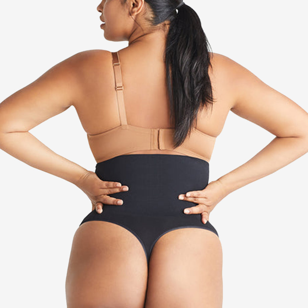 Body Wrap Firm Control High-Waist Thong Plus Size, Style 45841